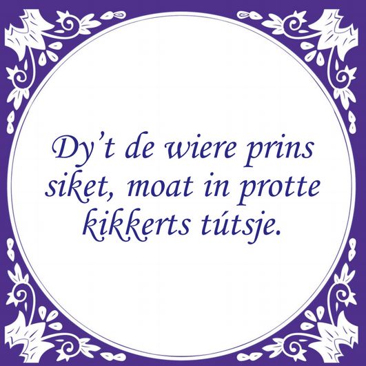 Tegel Friese teksten
