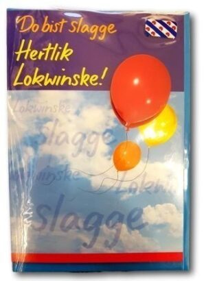 Do bist slagge wenskaart
