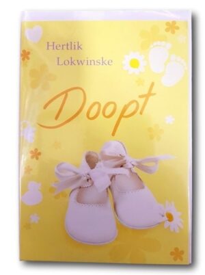 Doop wenskaart