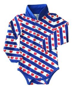 Friese romper polo