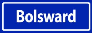 Bolsward-plaatsnaambord