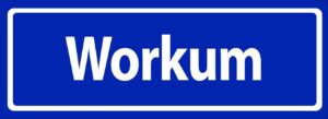 Workum-plaatsnaam-sticker
