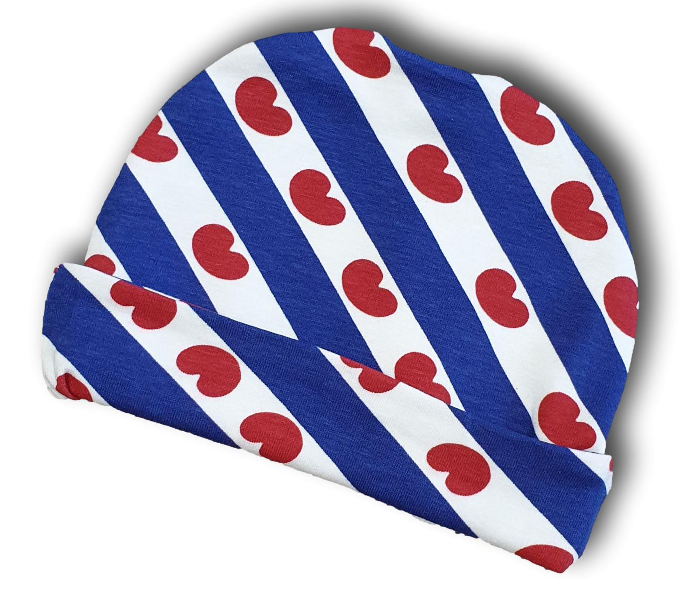 Friese vlag babymutsje