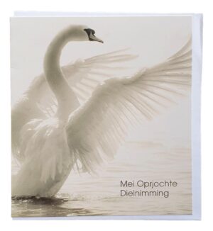 Kaart Mei Oprjochte dielnimming zwaan