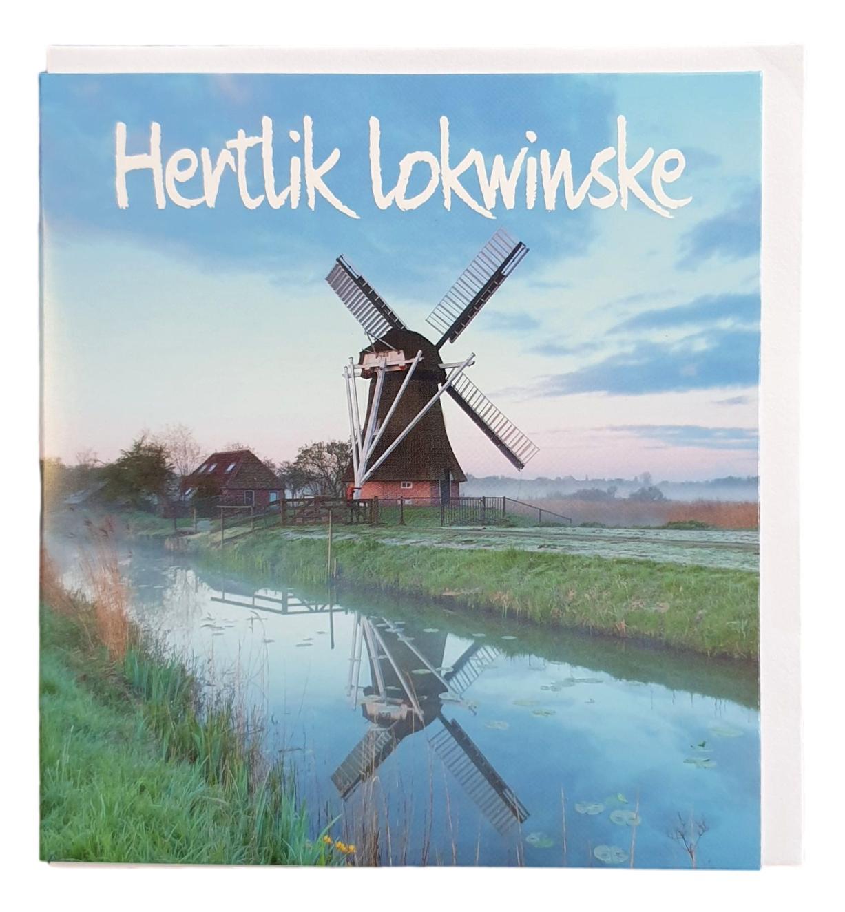 Kaart Hertlik lokwinske molen
