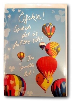 Wenskaart-ôfskie