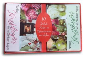 Kerstkaarten 100 doosjes x 10 stuks met enveloppen OP=OP