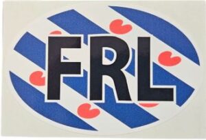 FRL sticker ovaal klein