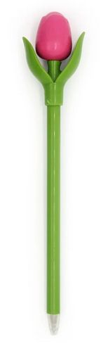 Pen tulp roze 17cm