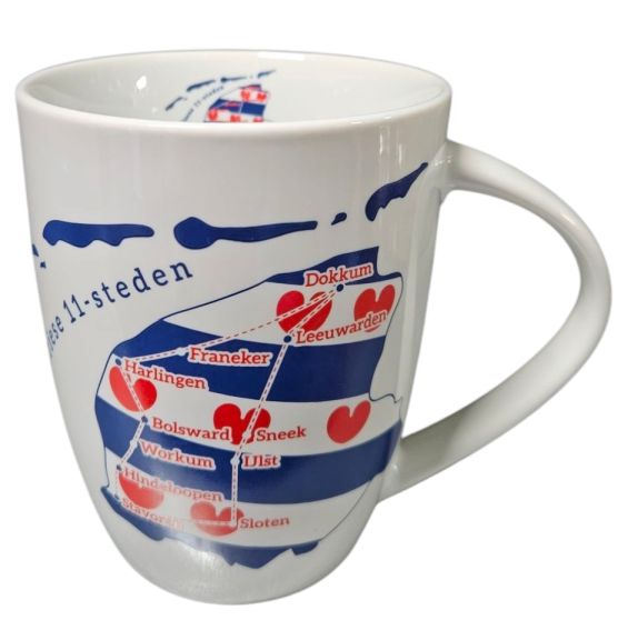 Koffiemok/senseomok Friese elfsteden