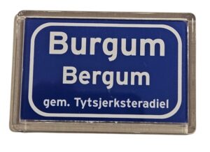 Burgum Bergum Tytsjerksteradiel pleximagneet