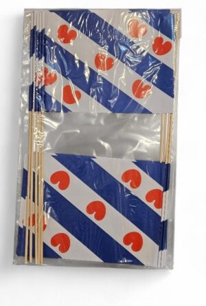 Friese zwaaivlaggetjes 10 stuks