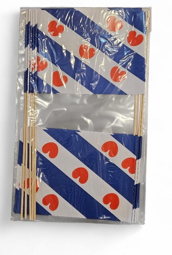 Friese zwaaivlaggetjes 10 stuks
