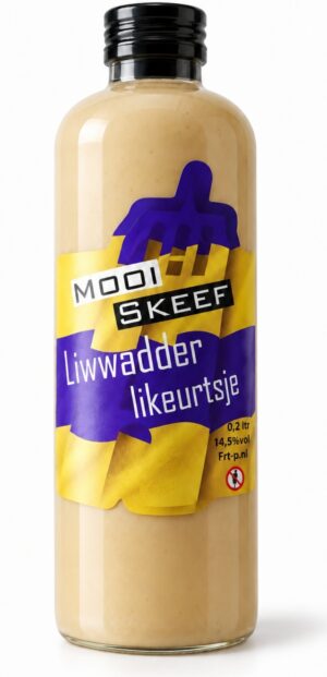 Liwwadder Likeurtsje Lekker Skeef kruik